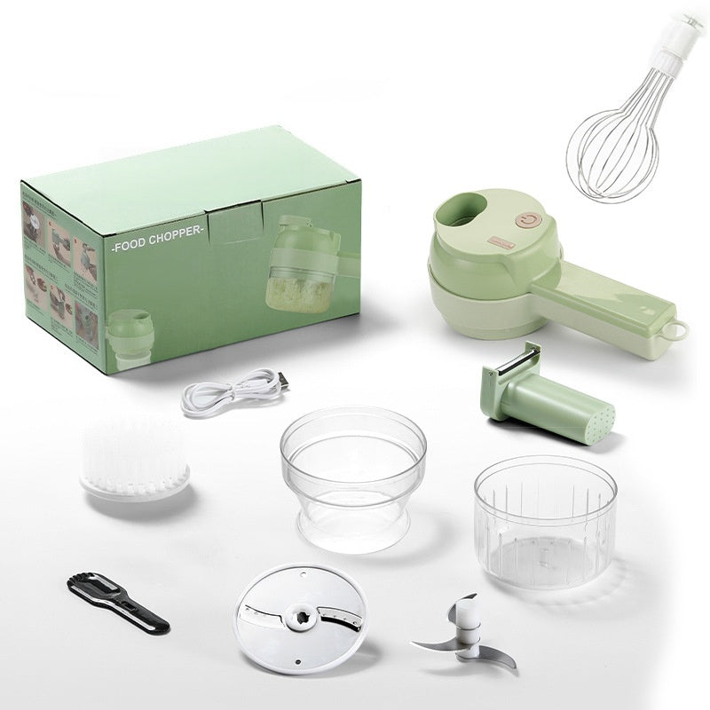 4-in-1 Handheld Electric Food Chopper