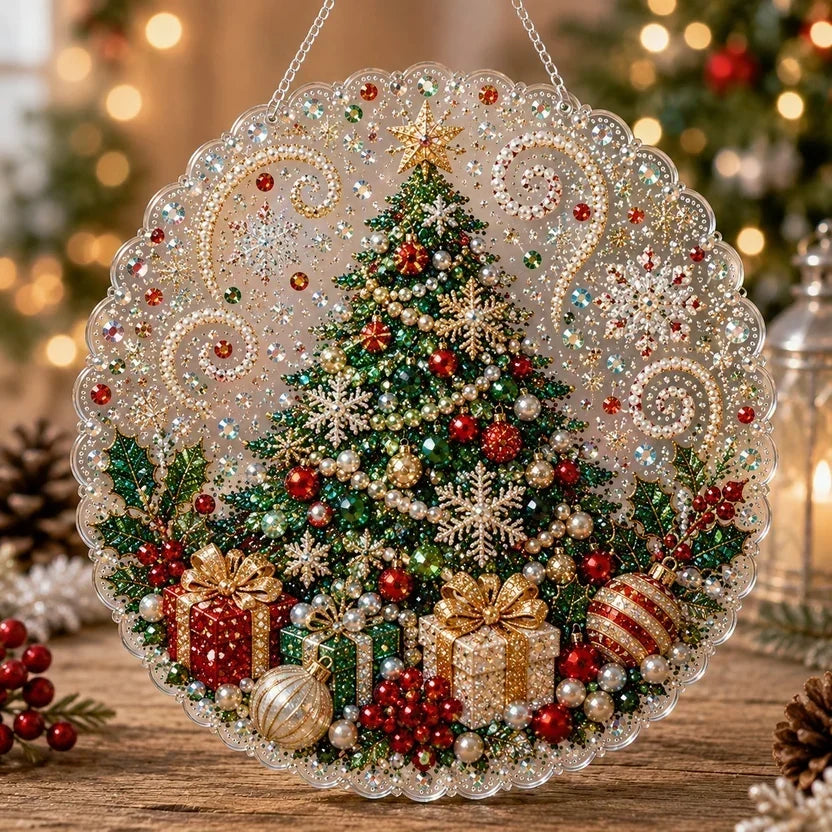 Christmas Pearl Diamond Art Hanging Ornament Kit - image 8