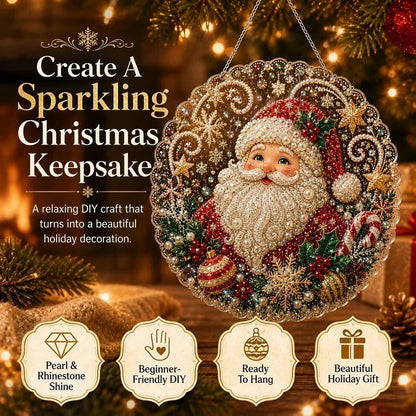 Christmas Pearl Diamond Art Hanging Ornament Kit - image 10