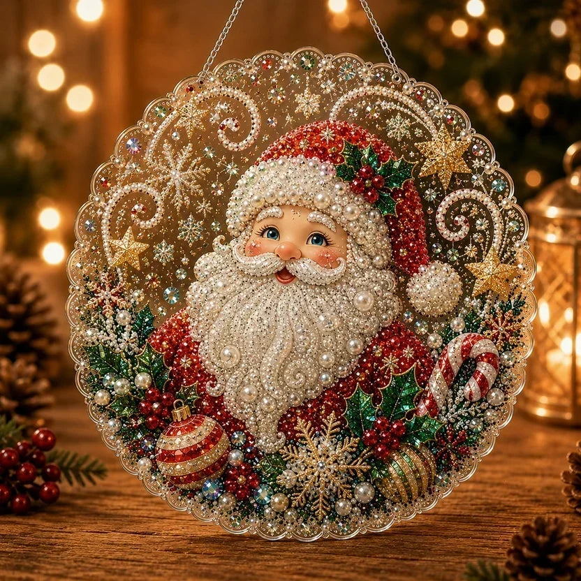Christmas Pearl Diamond Art Hanging Ornament Kit - image 11