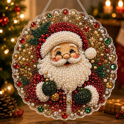 Christmas Pearl Diamond Art Hanging Ornament Kit - image 14