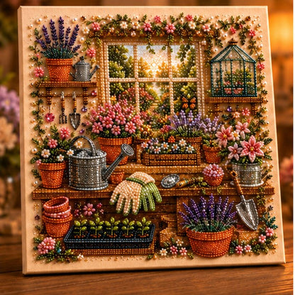 Cozy Hobby Rooms 3D Diamond Art Kit