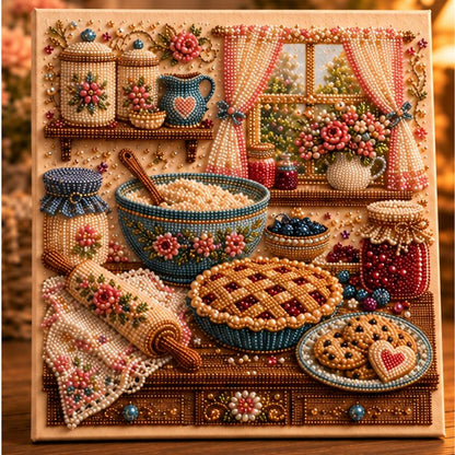 Cozy Hobby Rooms 3D Diamond Art Kit