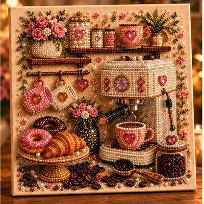 Cozy Hobby Rooms 3D Diamond Art Kit