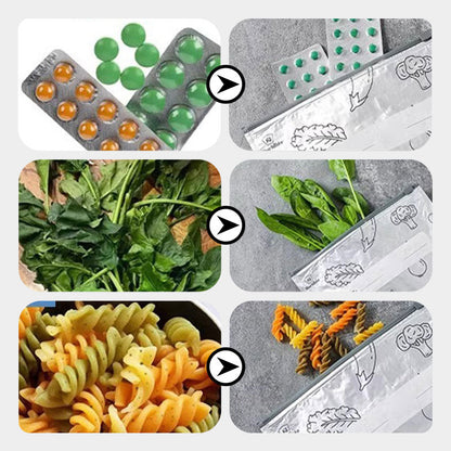 🥳💞Reusable Aluminum Foil Bags| Stand-Up Airtight Zip Lock Pouches for Ultimate Food Freshness & Meal Prep🥩✨