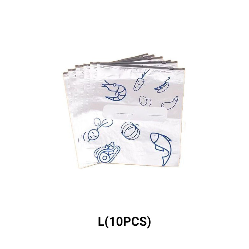 🥳💞Reusable Aluminum Foil Bags| Stand-Up Airtight Zip Lock Pouches for Ultimate Food Freshness & Meal Prep🥩✨