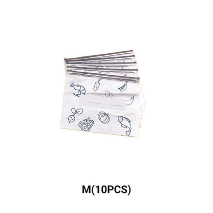 🥳💞Reusable Aluminum Foil Bags| Stand-Up Airtight Zip Lock Pouches for Ultimate Food Freshness & Meal Prep🥩✨