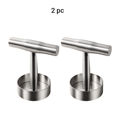 🥩Steak Press Round Patty Mold | Food‑Grade 304 Stainless Steel Burger Patty Maker
