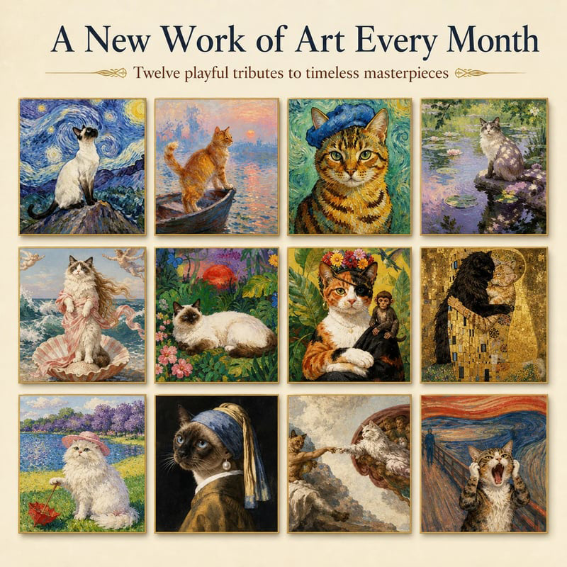 ⏳ Limited-Time Offer: 50% OFF ⏰🎉🔥2027 Funny Cat Meme Calendar