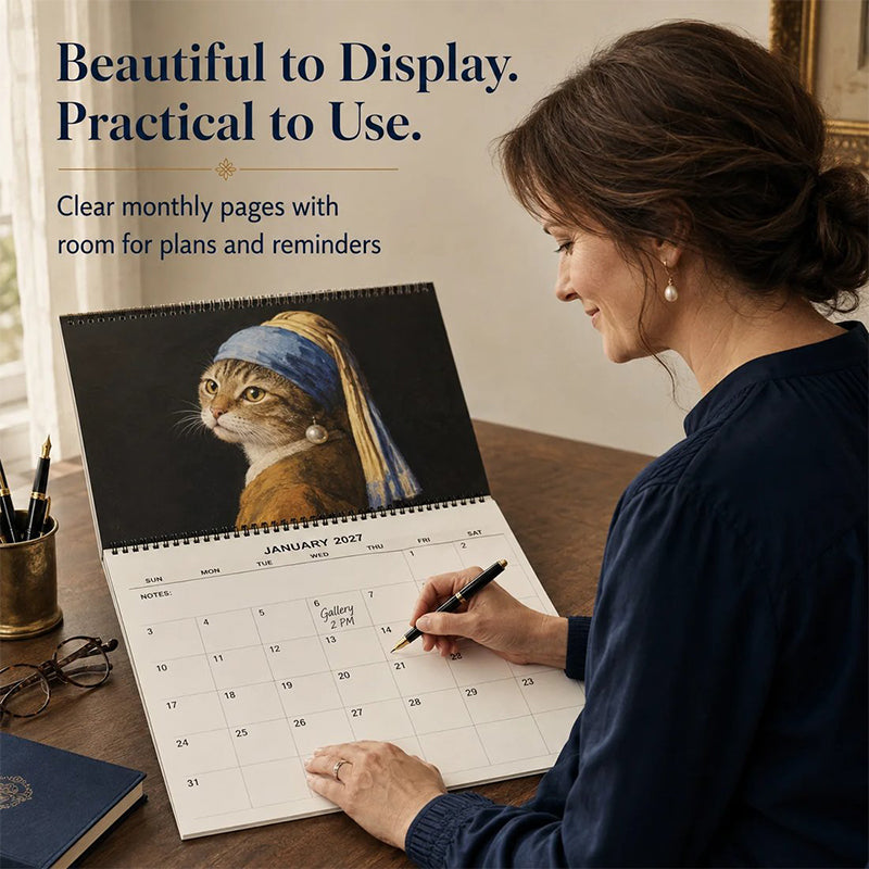 ⏳ Limited-Time Offer: 50% OFF ⏰🎉🔥2027 Funny Cat Meme Calendar