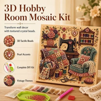 🔥Whispering Room Diamond Art Kit ✨🖼️Mindful Craft for Calm Evenings🌿